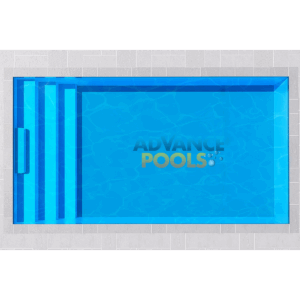 Horizon 6 fibreglass pool – 6m x 3.2m – 1.3m deep
