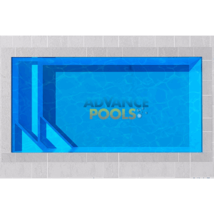Cadence 4 4m fibreglass pool by Advance Pools Paarl – Winelands Pools