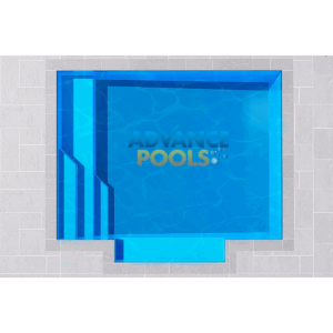 PACIFIC 4 PATIO RIGHT fibreglass lifestyle pool 4.5×3×1.0–1.4 m – Winelands Pools